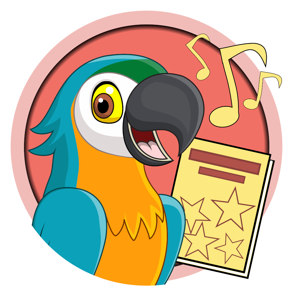 Reading parrot Jacky icon